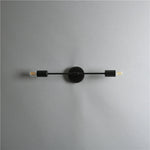 LED Wall Lamp: Modern Two Arm E27 Bedroom Lighting for Bedside, Bathroom Mirror, Vanity.