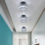 Glass Led Pendant Light Modern Ceiling Lamp Adjustable Living Dining Room