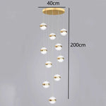 Modern Pendant Light Chandeliers for Living Room Staircase LED Indoor Lighting