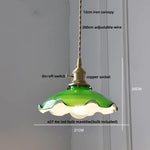 White Glass LED Pendant Light - Modern Nordic Hanging Lamp for Home Decor