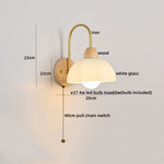 LED Wall Lamps: Nordic Modern Design for Home Decor, Living Room, Bar, Stair - Pull Chain Switch