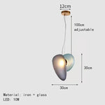 Nordic LED Pendant Chandelier for Dining Kitchen Study Bedroom Lighting