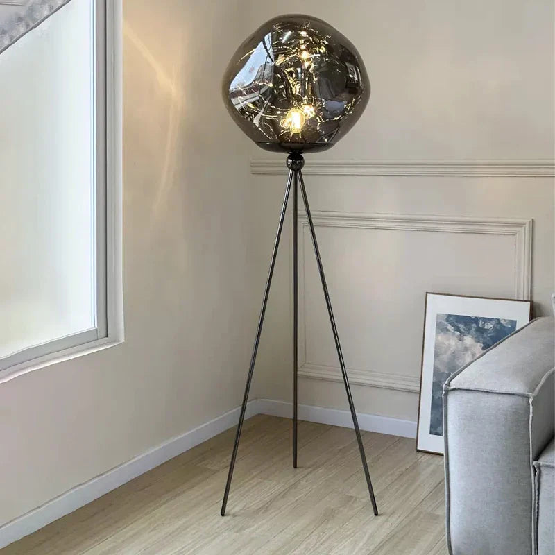 Nordic Style LED Lava Floor Lamp for Living Room Bedroom Decor