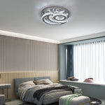 Crystal Chandelier for Home Hotel Decor, Modern LED Ceiling Light Fixture