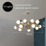 Flower Branch Series Chandelier: Multicolored Kids Room & Bedroom Lighting Fixtures