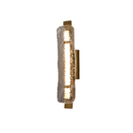 Copper & Glass Modern LED Wall Sconce