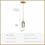 Crystal LED Pendant Lights for Home Decor Lighting