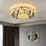 Luxury Crystal Ceiling Light for Living Room, Bedroom, Dining - Modern and Simple