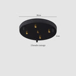 Yellow Travertine LED Pendant Light for Home Decor and Living Spaces