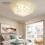 Feather Petal Pendant Lamp for Modern Nordic Bedroom, Living Room, Kitchen, and Children's Room