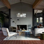 Silk Pendant Lamp Ceiling Light E27 Bulb Fixture