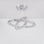 Crystal Chandelier: Luxury LED Pendant Lighting for Living & Dining Room