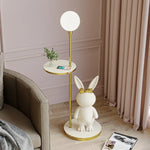 Rabbit LED Floor Lamp for Kids Room Nordic Modern Style