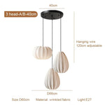 Fabric LED Pendant Lights Bar Chandelier Dining Room Decor Lighting