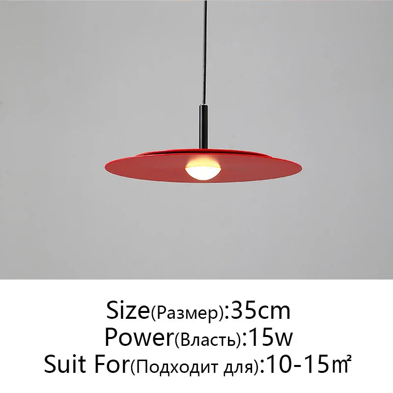 UFO Saucer Pendant Light Modern Designer Home Decor for Dining Living Bar