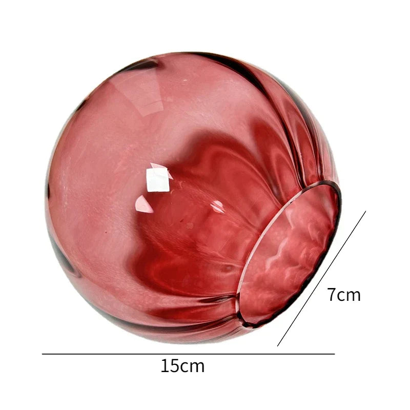 Glass Ball Pendant Lamp Stained Wall Fixture Decor Accessories