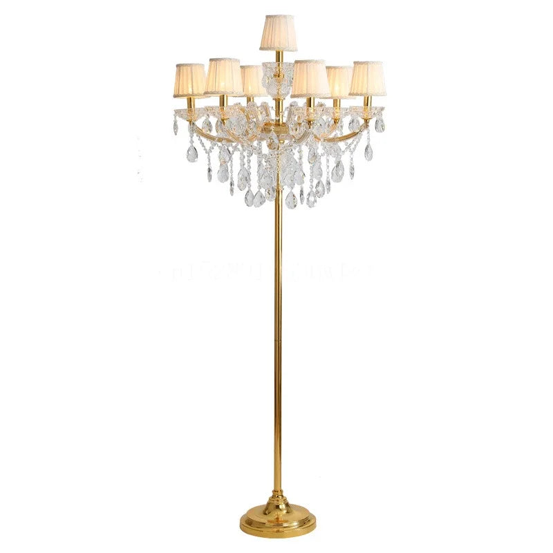 Crystal Table Light: Modern Luxury Nordic Indoor Lighting for Living Room Bedroom