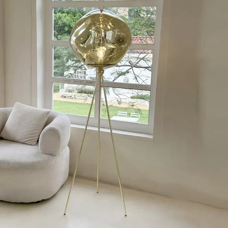 Nordic Style LED Lava Floor Lamp for Living Room Bedroom Decor