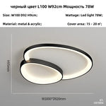 LED Dimmable Ceiling Lamp for Modern Minimalist Home Decor