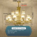 Crystal Chandelier: Modern Luxury Main Light for Livingroom, Hall, and Restaurant