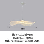 Lotus Leaf Hat Chandelier: Modern Fashion for Living Room & Bedroom