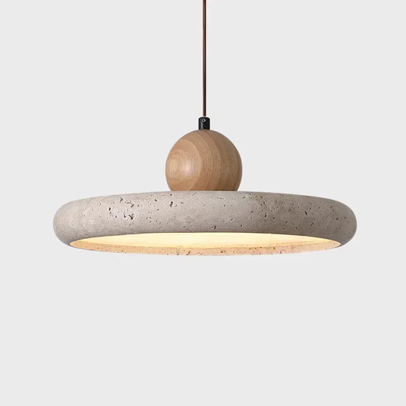 Travertine Pendant Light Chandelier for Dining Room Kitchen Island