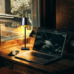 Poldina Waterproof Cordless Table Lamp - Rechargeable USB Touch Switch