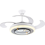 Smart Ceiling Fan Light with Remote Control Silent Design