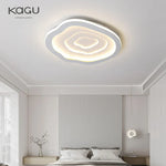 Modern LED Ceiling Chandelier for Living Room Bedroom Kitchen Study, White Dimmable Remote Control Light Fixtures