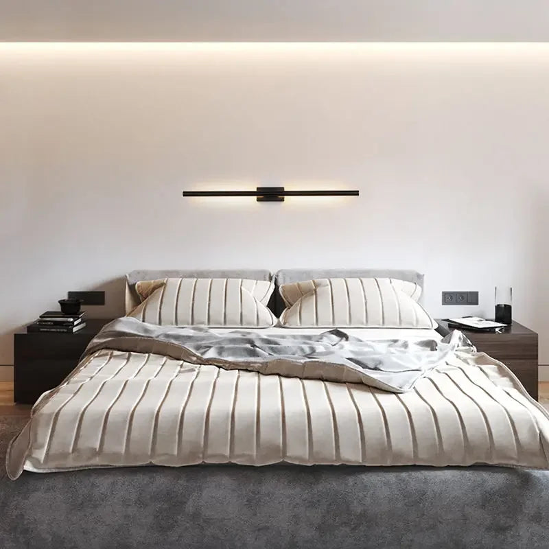 Modern Nordic Gold LED Wall Sconce Light for Home Hotel Bedroom