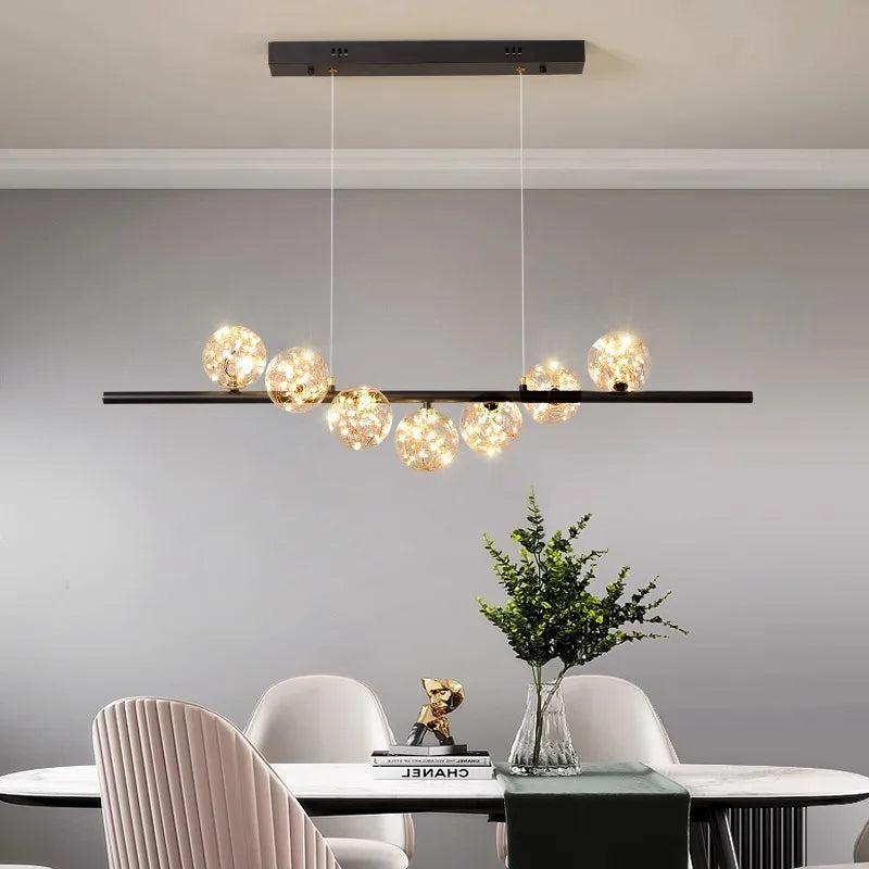 Modern LED Pendant Chandeliers for Living Room Dining Room Indoor Lighting