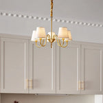 Copper American Chandelier: Modern Luxury for Living Room, Bedroom, and Restaurant