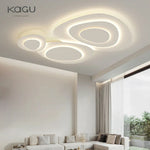White LED Ceiling Lamp for Modern Living Room Bedroom Kitchen Décor