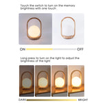 Touch Dimmable LED Portable Night Light for Bedside Table
