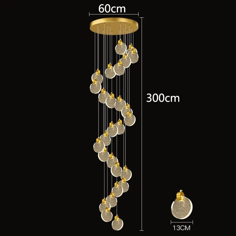 LED Pendant Chandeliers for Modern Home Decor and Indoor Lighting