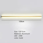 Modern Dimmable Long Wall Lamp for Bedroom and Living Room