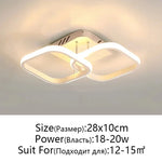 LED Ceiling Lamp for Modern Spaces - Minimalist Indoor Lighting