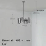 Nordic Chandelier: Adjustable Pendant Lights, Ceiling Hanging Lamp