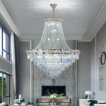 Crystal Chandelier for Duplex & Villa Living Rooms