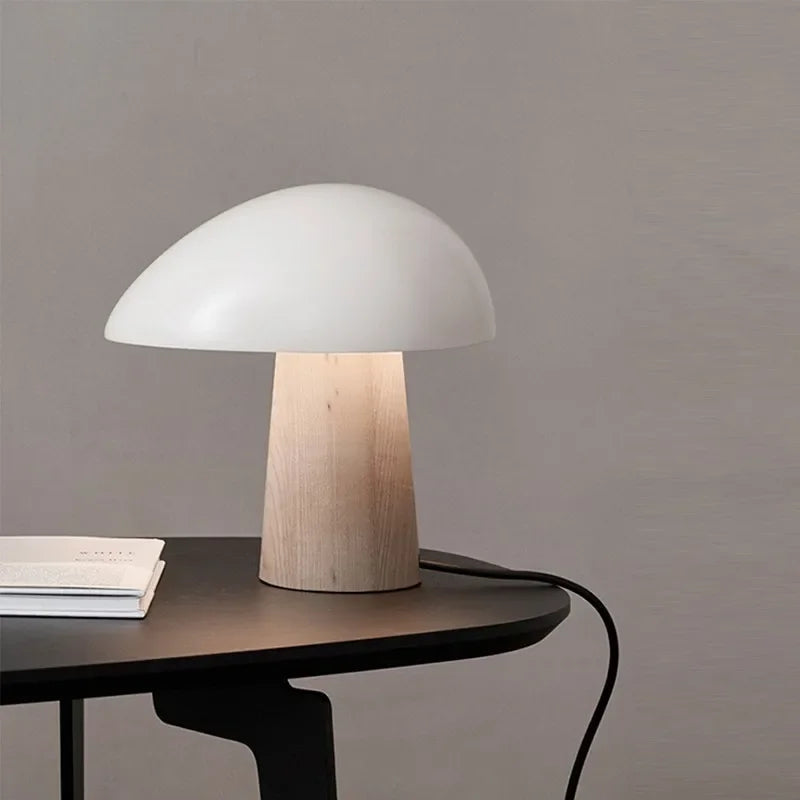Mushroom Table Lamp LED Light for Bedroom, Study, Living Room, and Hotel