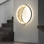 Crescent Moon Wall Lamp for Bedroom and Hallway