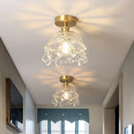 Crystal LED Ceiling Light Luxury Modern Chandelier for Living Room Hallway