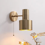LED Wall Lamp with Pull Chain Switch for Modern Home Decor