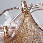 Crystal Chandelier Shell Lamp: Luxury Nordic Design for Living Room, Bedroom, Hall