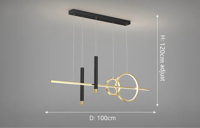 Scandinavian Style LED Pendant Lights for Home Decoration and Indoor Lighting.