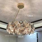 Crystal Chandelier | Luxury Living Room Dining Light | Modern Ceiling Lamp