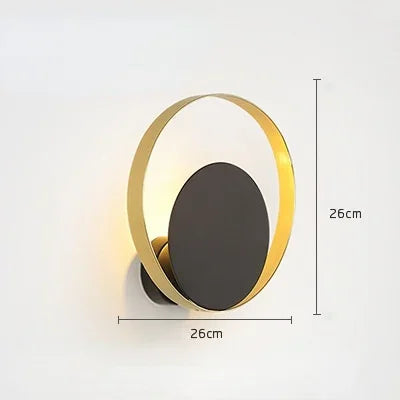 Elegant LED Wall Sconce - Nordic Bedroom & Living Room Decor Light