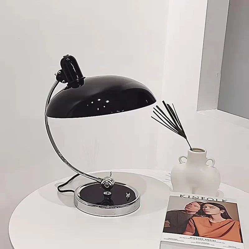 Minimalist Desk Lamp, Classic Retro Nordic Table Lamp for Office and Bedroom