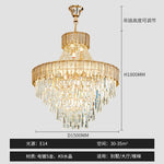 Shell Art Color Chandelier Luxury Lighting for Living & Dining Rooms