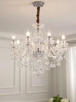 Elegant LED Crystal Chandelier for Home Décor and Romantic Ambiance